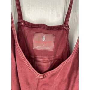 FP Movement Hot Shot Onsie, size L, discontinued brick red color
